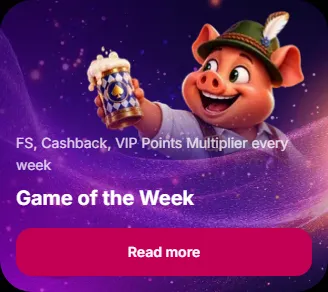Game of the week fs cashback vip points multiplier every week
